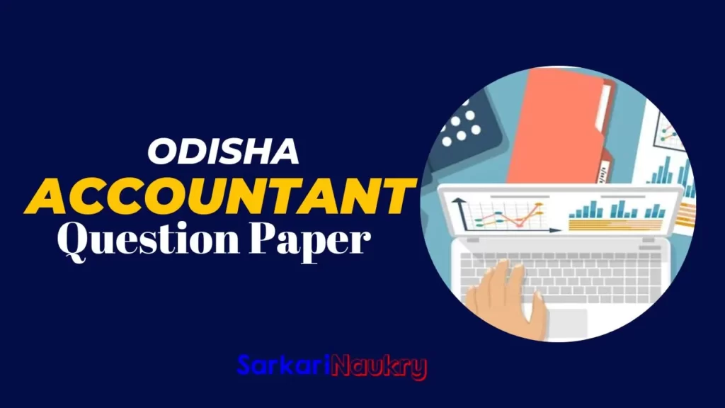 OSSC Accountant Question Paper 2023 Download PDF 1 Accountant question paper